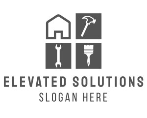 Home Repair Handyman logo design