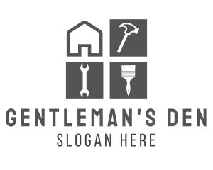 Home Repair Handyman logo design