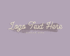 Cursive Beauty Business Logo