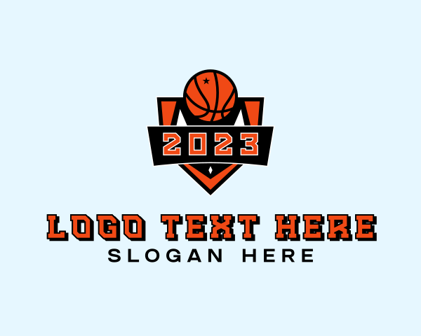 League - Basketball League Varsity logo design