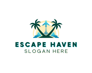 Getaway - Summer Island Getaway logo design
