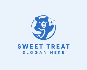 Bear Tooth Dentist logo design