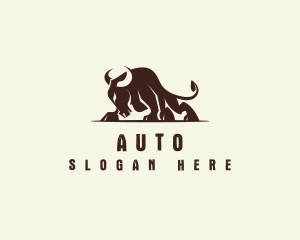 Bufallo - Wild Toro Bull logo design