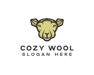 Sheep Livestock Animal logo design