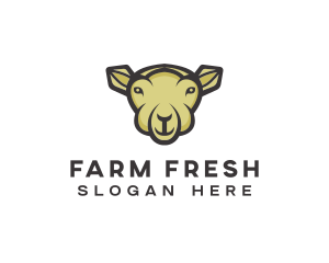 Sheep Livestock Animal logo design