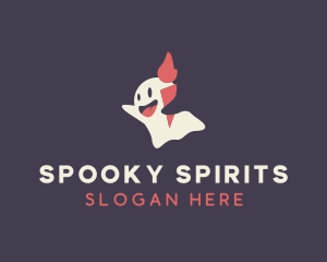 Spirit Ghost Torch logo design