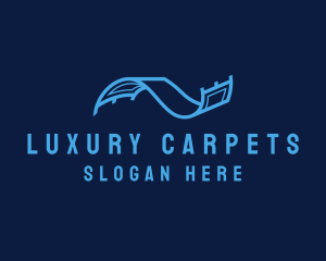 Carpet - Fabric Flying Carpet logo design