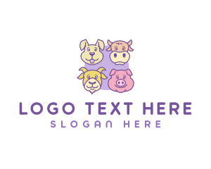 Animal Farm Pet logo design