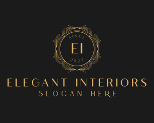 Elegant Wedding Event logo design