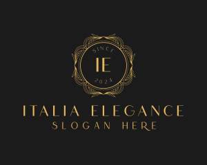 Elegant Wedding Event logo design