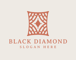 Home Decor Diamond Pattern logo design