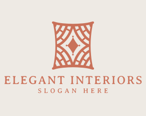 Home Decor Diamond Pattern logo design