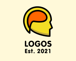 Health - Mind Chat Head logo design