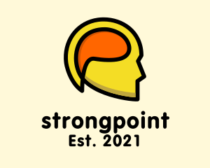 Neurologist - Mind Chat Head logo design