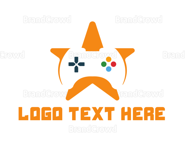 Game Controller Star Logo