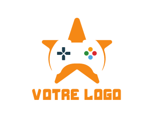 Game Controller Star Logo