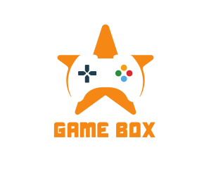 Xbox - Game Controller Star logo design