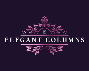 Elegant Floral Decor logo design