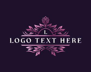 Crest - Elegant Floral Decor logo design