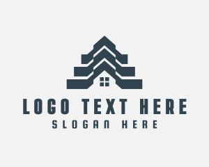 Roofing - House Roofing Property logo design