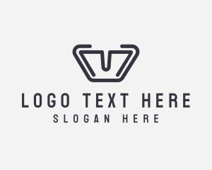 Vehicle - Steering Wheel Letter M logo design