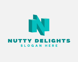 Creative Studio Letter N logo design