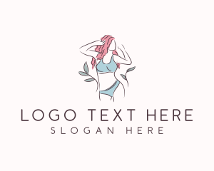 Swimsuit - Fashion Bikini Woman logo design