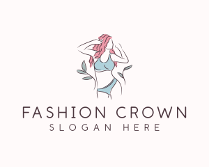 Fashion Bikini Woman logo design