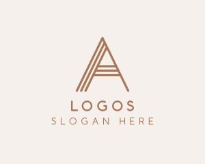 Design - Furniture Design Letter A logo design