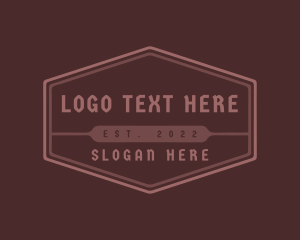 Food Hub - Western Hexagon Business logo design