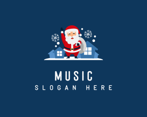 Santa Claus - Christmas Santa Claus logo design