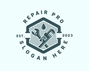 Fix - Plumber Pipe Handyman logo design