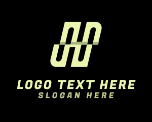 Generic Business Italic Letter H Logo