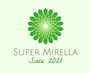 Garden - Green Flower Mandala logo design