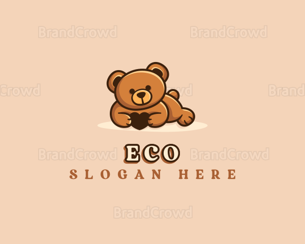 Bear Hug Heart Logo