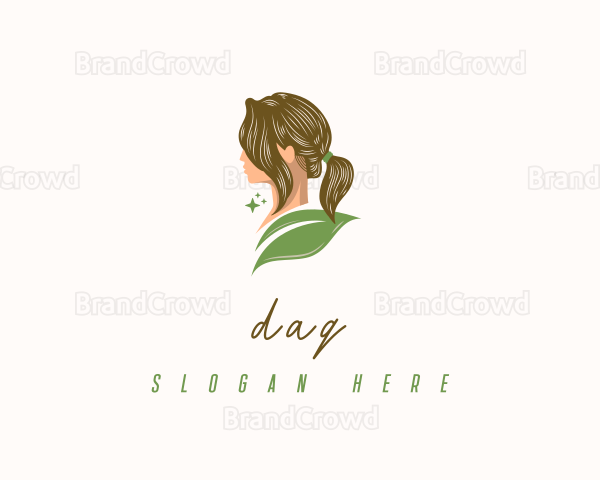 Woman Leaf Spa Logo