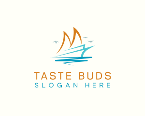 Sailboat Yacht Cruise Logo