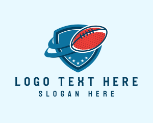 Football Equipment - Football Team League logo design