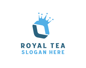 Royal Crown Letter O logo design