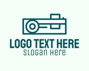 Electronics Store - Simple Media Projector logo design