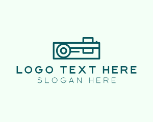 Green - Simple Media Projector logo design