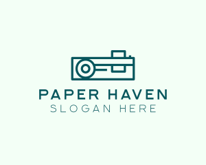 Office Supplies - Simple Media Projector logo design