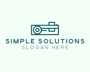 Simple Media Projector  logo design