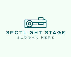 Simple Media Projector  logo design