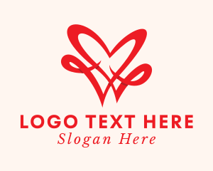 Marriage - Matchmaking Dating Heart logo design