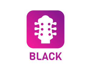 Entertainment - Guitar Tuner App logo design