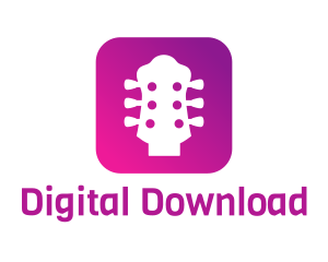 Download - Guitar Tuner App logo design