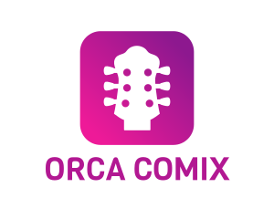 Performer - Guitar Tuner App logo design