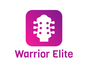 Performer - Guitar Tuner App logo design