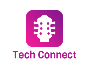 App - Guitar Tuner App logo design